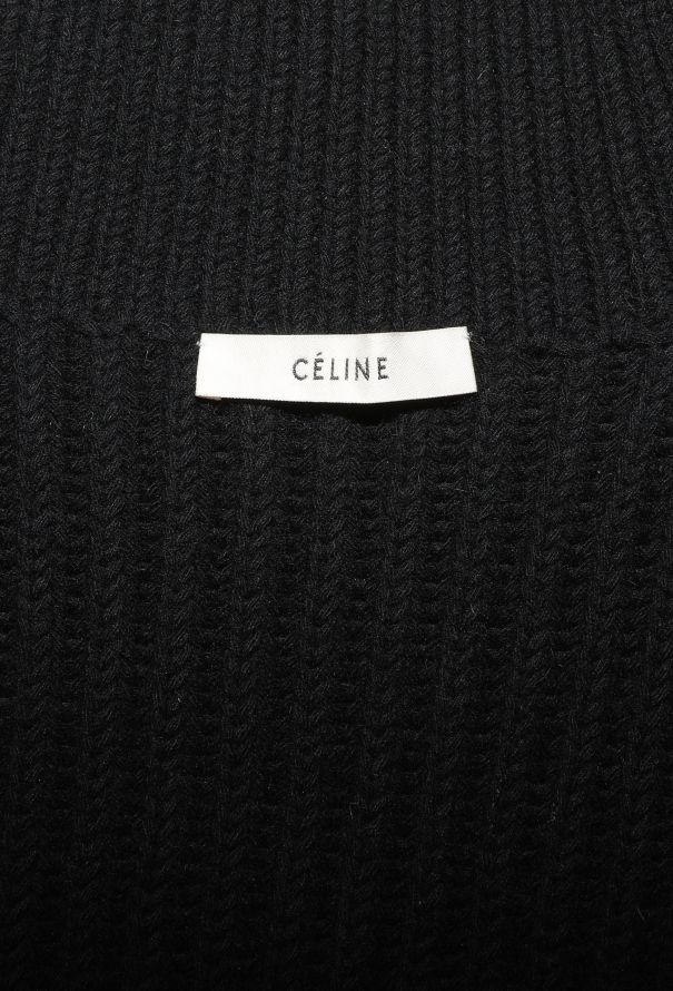 Céline F/W 2010 Ribbed Tunic Sweater - 5