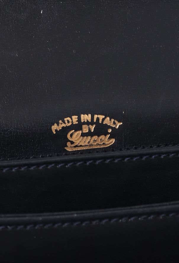 Gucci '70s Navy Horsebit Shoulder Bag - 12 Gucci '70s Navy Horsebit Shoulder Bag - 12