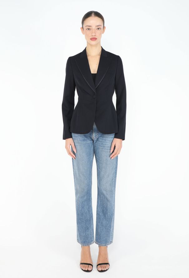 Dior 2014 Notched Smoking Bar Jacket - 2