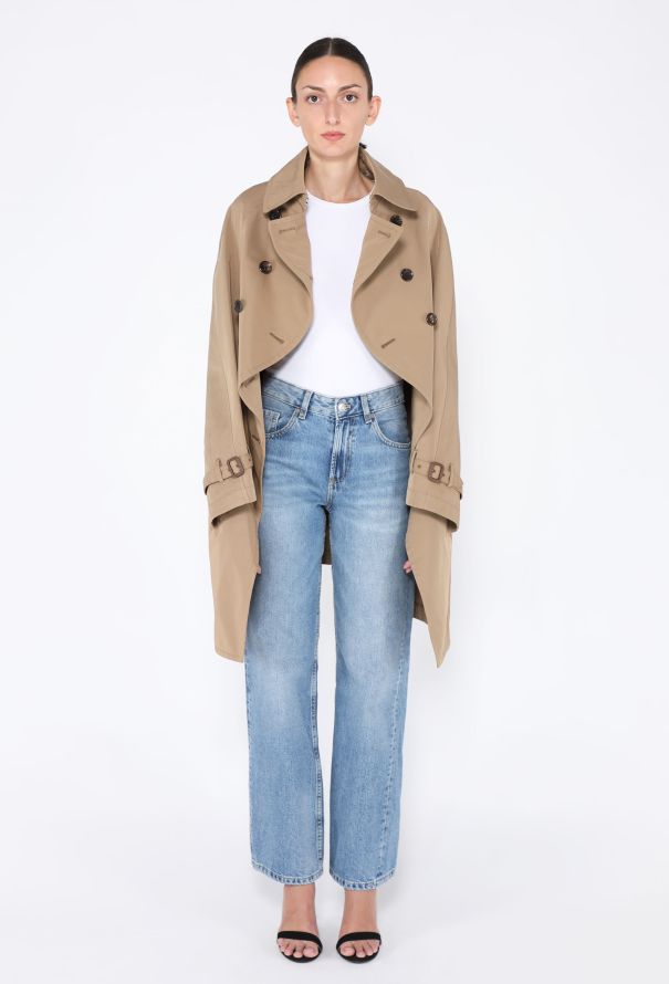 Junya Watanabe 2016 Cutaway Trench Cape - 4