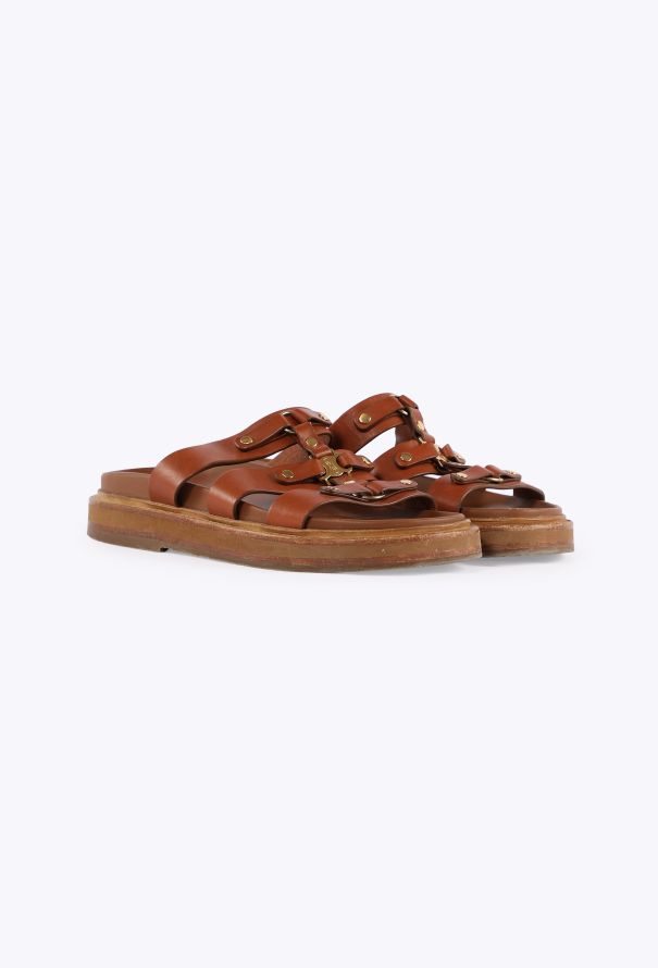 Céline Tippi Leather Sandals, 2024 - 3