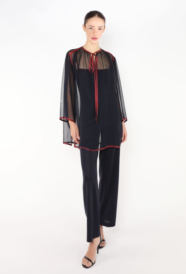 Saint Laurent COLLECTOR Haute Couture 1975 Jumpsuit Ensemble - 1