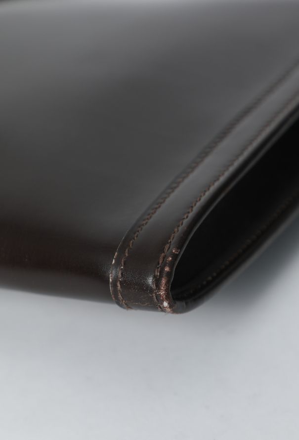 Hermès Vintage '70s Chocolat Box Jige Clutch - 10