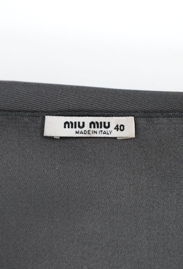 Miu Miu S/S 2007 Color Block Halter Dress - 6