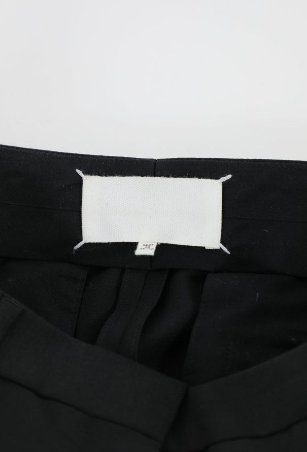 Maison Margiela 2014 High Slit Wool Skirt - 5