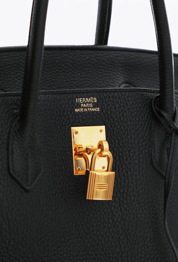 Hermès Black Togo Birkin 40 - 12