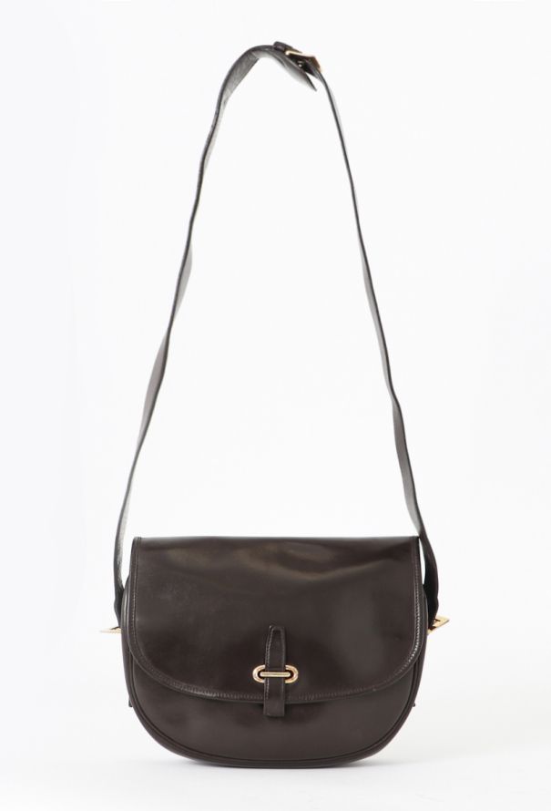 Hermès '70s Brown Box  Balle de Golf Bag - 1