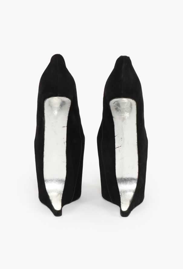 Nina Ricci RARE F/W 2009 Theyskens Sculpted Platforms - 6