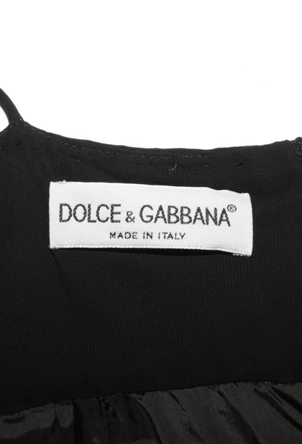 Dolce & Gabbana Crystal Trim Mini Dress, S/S 1995 - 6