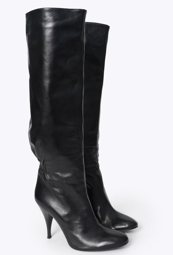 Pierre Hardy Gathered Knee-High Boots - 2