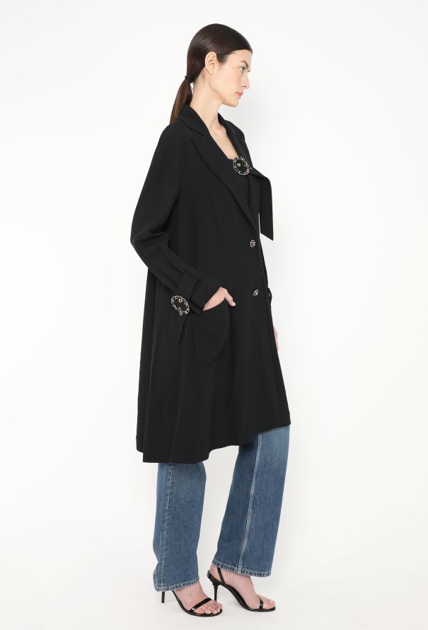 Chanel S/S 2020 Chainlink Buckle Coat - 4