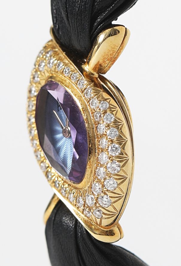 Audemars Piguet 18K Yellow Gold & Diamond Baroque Watch, 1988 - 5