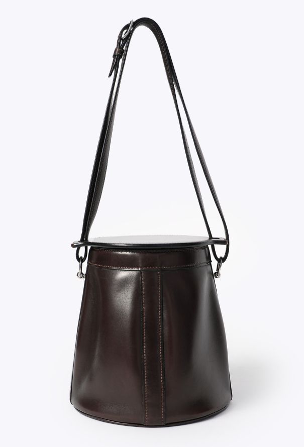 Hermès Rare Vintage Chocolat Box Farming Bag - 1