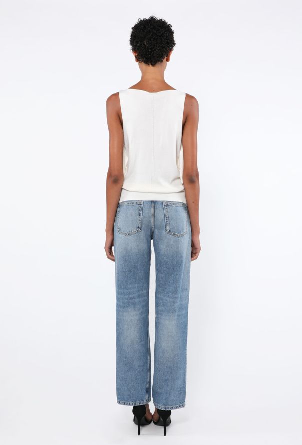 Chloé Silk Knit Off-Shoulder Top, 2024 - 4