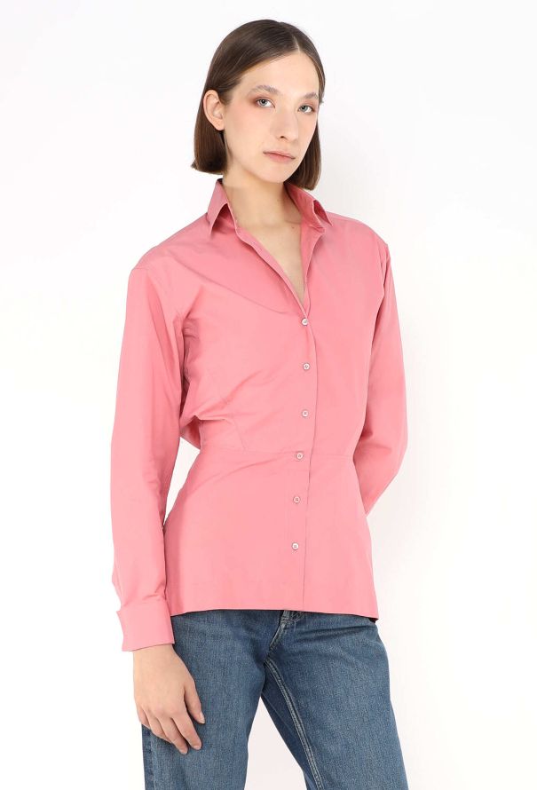 Alaïa 2003 Fluted Cotton Shirt - 4 Alaïa 2003 Fluted Cotton Shirt - 4