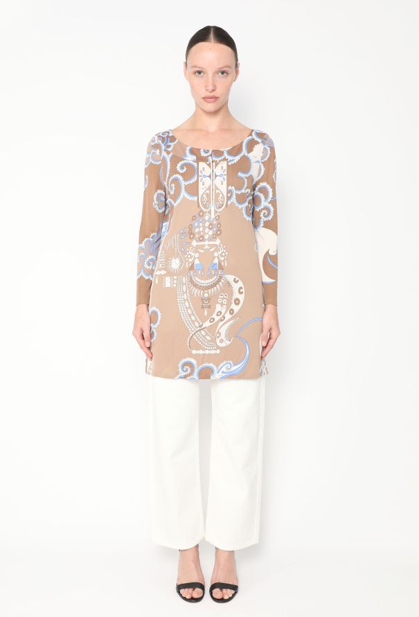 Emilio Pucci Geometric Printed Tunic - 2