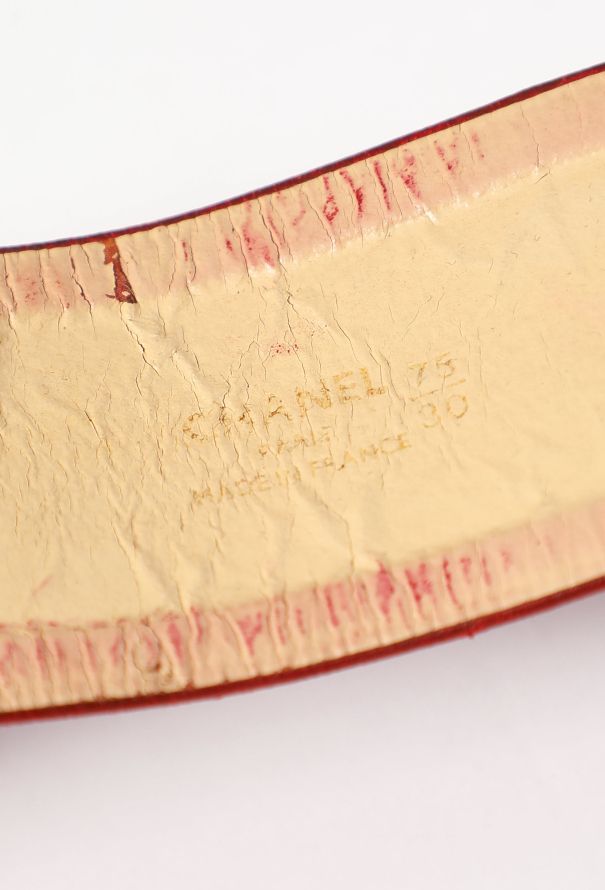 Chanel Rare F/W 1989 Chainlink Arabesque Belt - 9