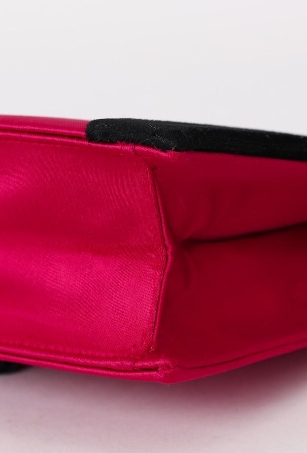 Saint Laurent '90 Fuschia Tassel Bag - 9