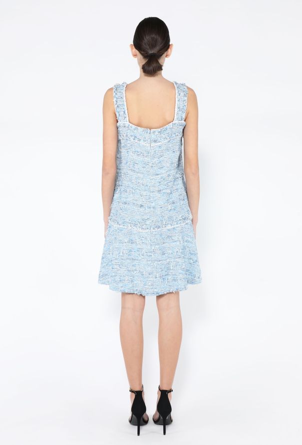 Chanel Spring 2015 Tweed Shift Dress - 4