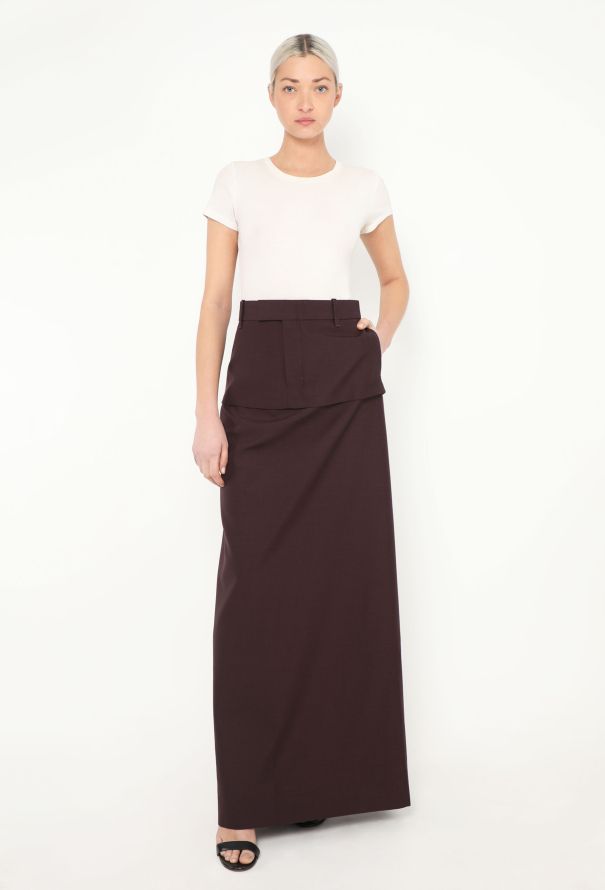 Phoebe Philo 2024 A2 Layered Column Skirt - 1