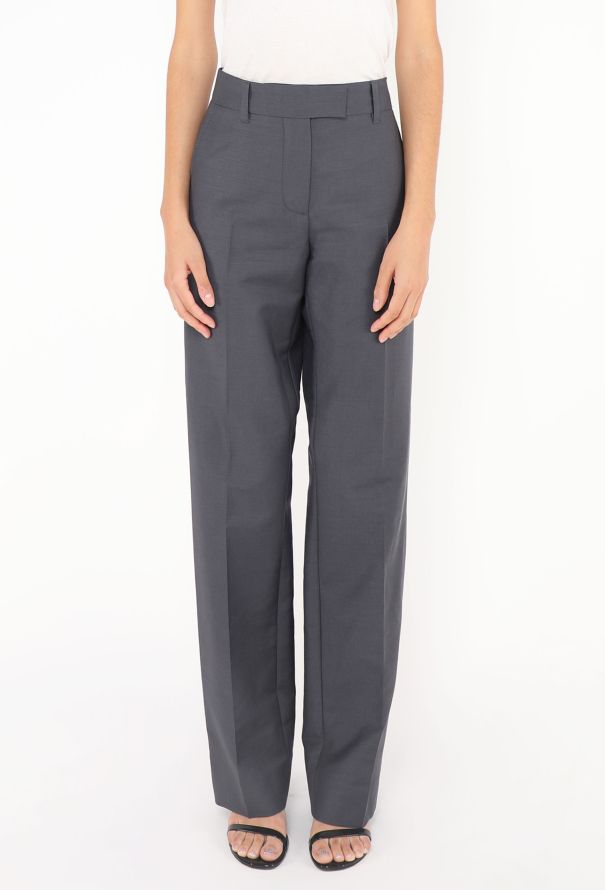 Miu Miu S/S 2025 Mohair Crepe Trousers - 4 Miu Miu S/S 2025 Mohair Crepe Trousers - 4
