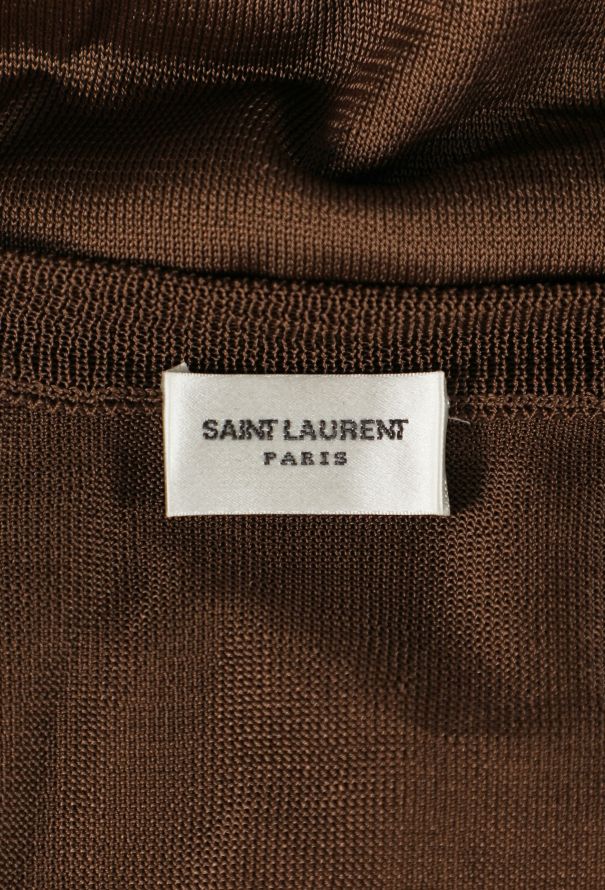 Saint Laurent Sheer Henley Bodysuit, 2024 - 5