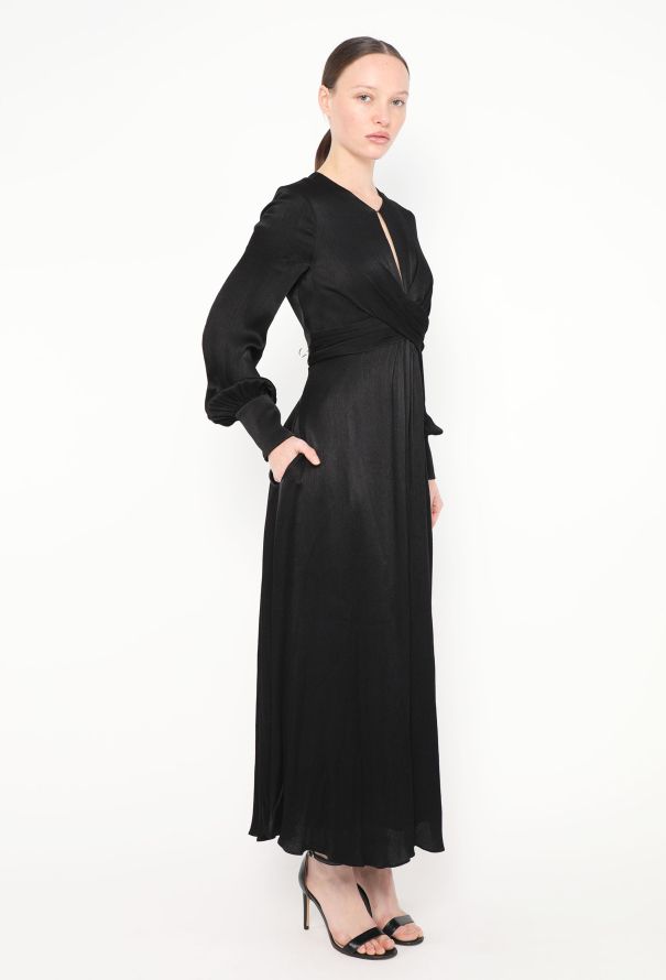 Saint Laurent 2017 Draped Keyhole Dress - 3