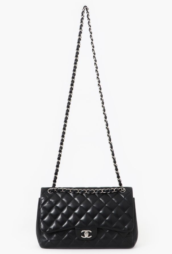 Chanel Black Jumbo Timeless Bag - 2