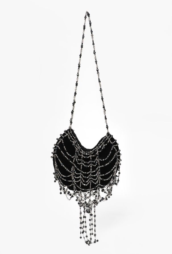 2000s Swarovski Couture Beaded Purse - 4