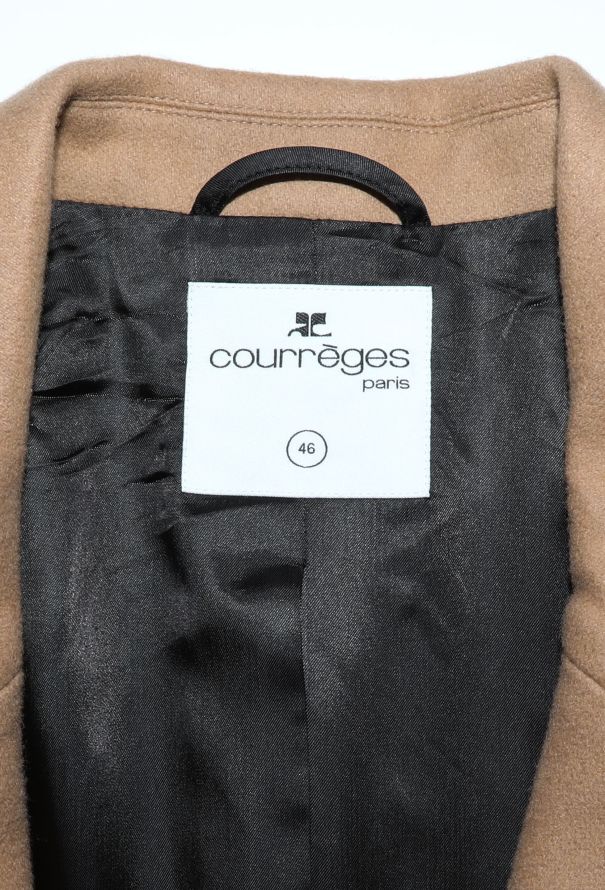 Courrèges 2022 Classic Tailored Wool Coat - 6 Courrèges 2022 Classic Tailored Wool Coat - 6