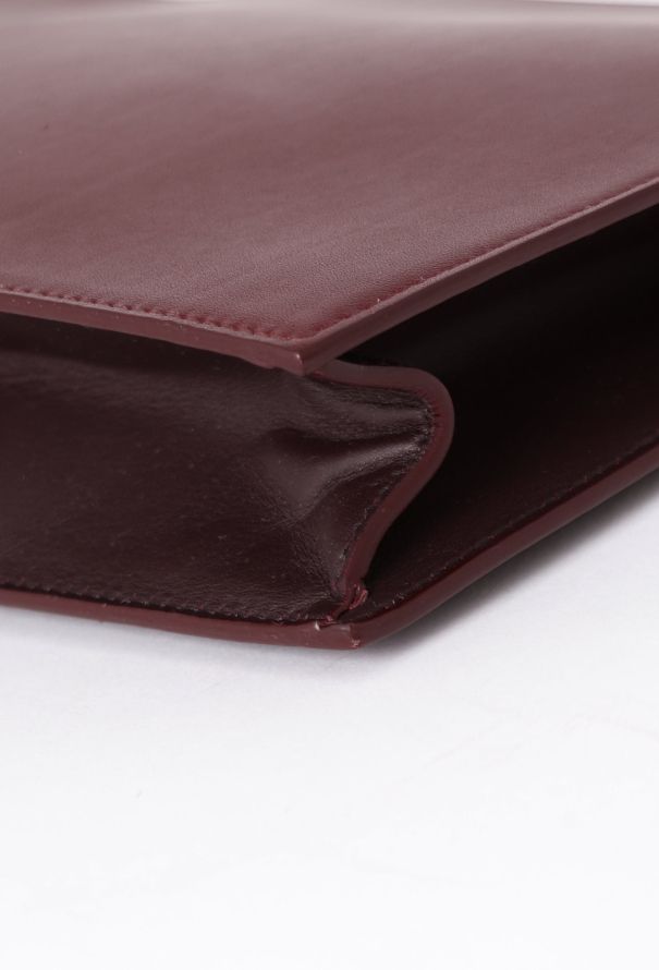 Céline Burgundy Calfskin Clutch - 7 Céline Burgundy Calfskin Clutch - 7