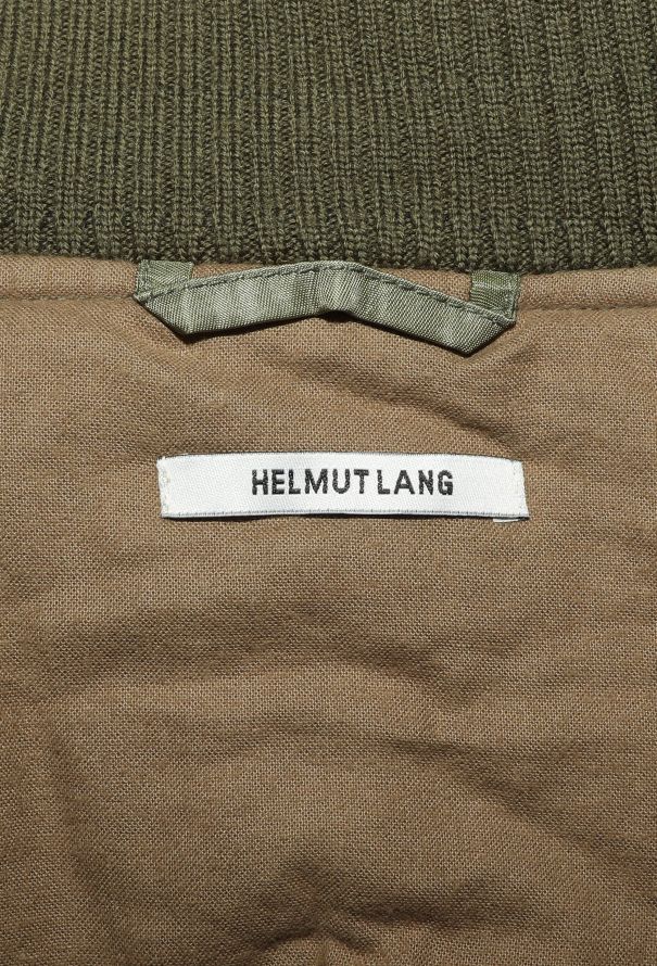 Helmut Lang F/W 2003 Fleece Bondage Bomber - 8