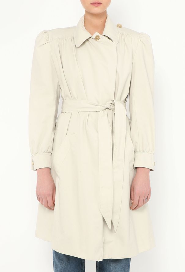 Balenciaga 2017 Belted Structured Trench - 5 Balenciaga 2017 Belted Structured Trench - 5