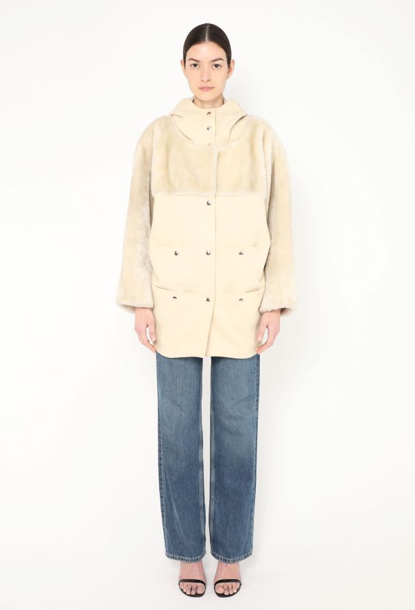 '90s Hooded Shearling Parka - 3 '90s Hooded Shearling Parka - 3