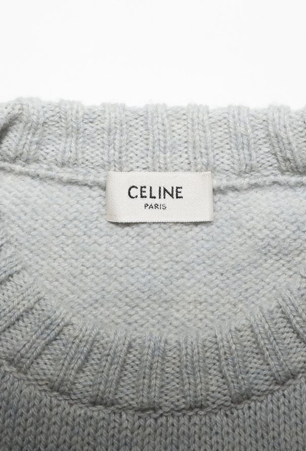Céline Wool Knit Crewneck Sweater - 5
