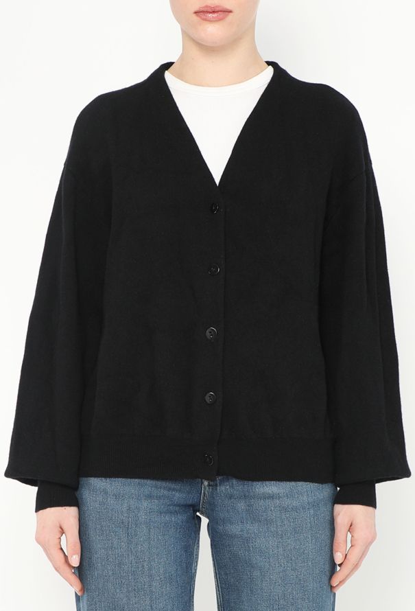 The Row Nesta Merino Cashmere Cardigan - 1