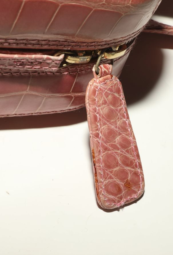 Chanel Early 2000s Alligator Bowling Bag - 12