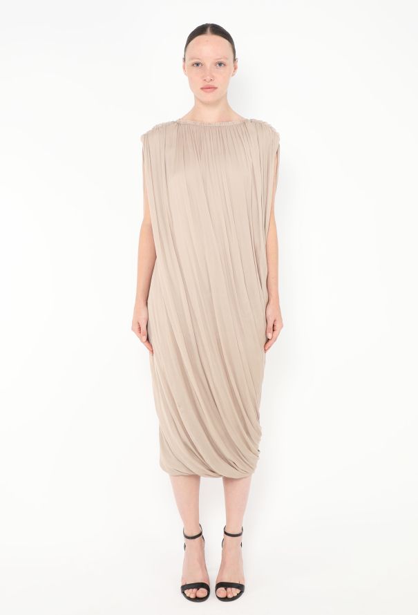 Lanvin S/S 2008 Grecian Pleated Dress - 5