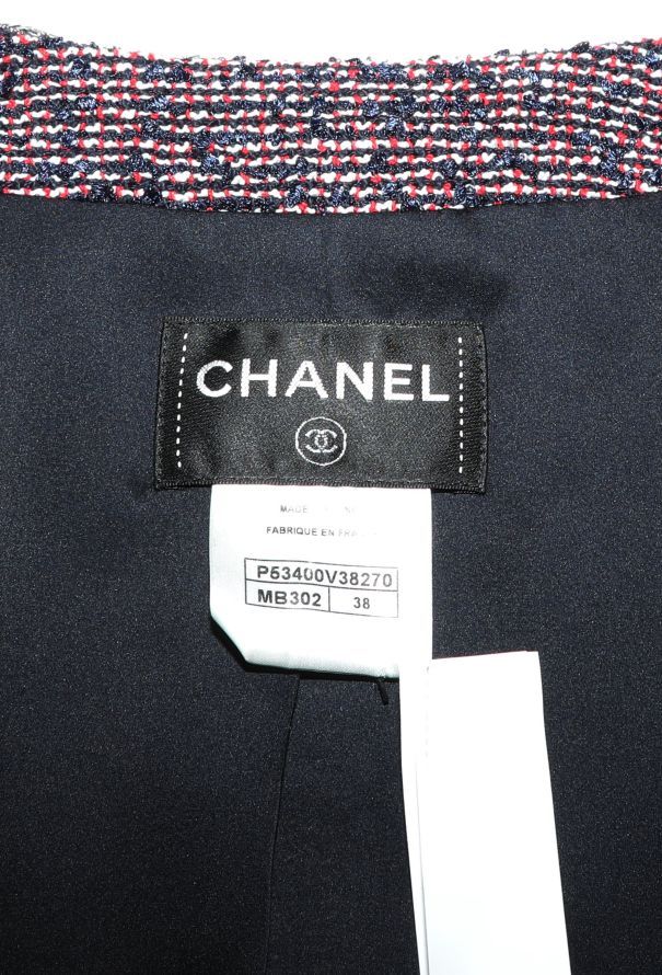 Chanel 2016 Tweed 'CC' Épaulette Vest - 5