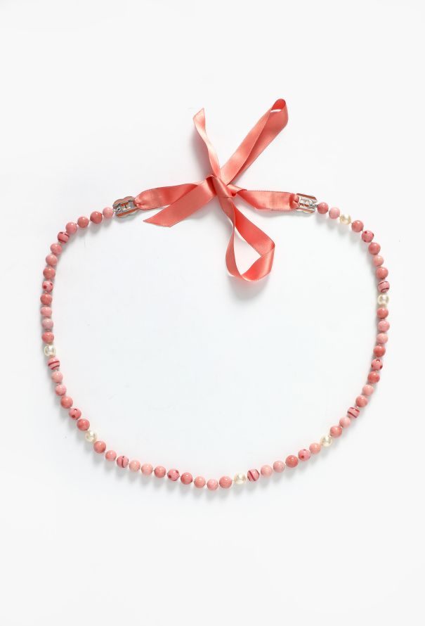Chanel Resort 2008 Beaded Satin Necklace - 1