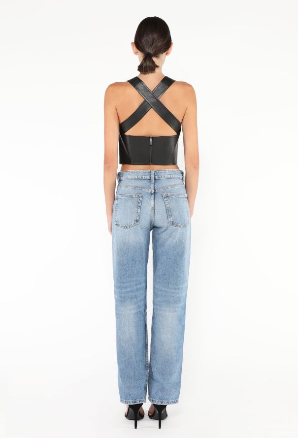 Dior S/S 2020 Leather Halter Top - 4