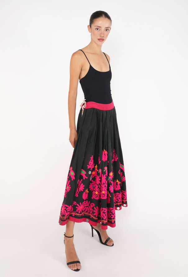 World Treasures Traditional Embroidered Skirt, 1970s - 3