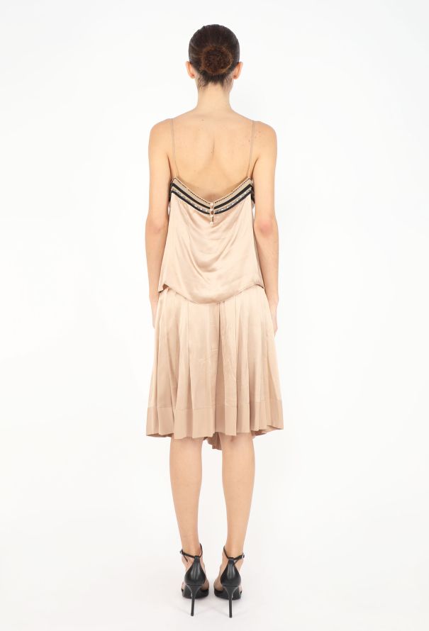 Chloé 2005 Embellished Silk Charmeuse Ensemble - 7