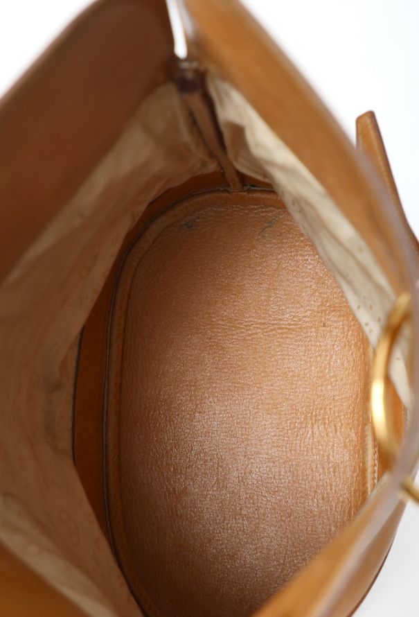 Hermès Gold Chamonix Torque Bag, 1978 - 11