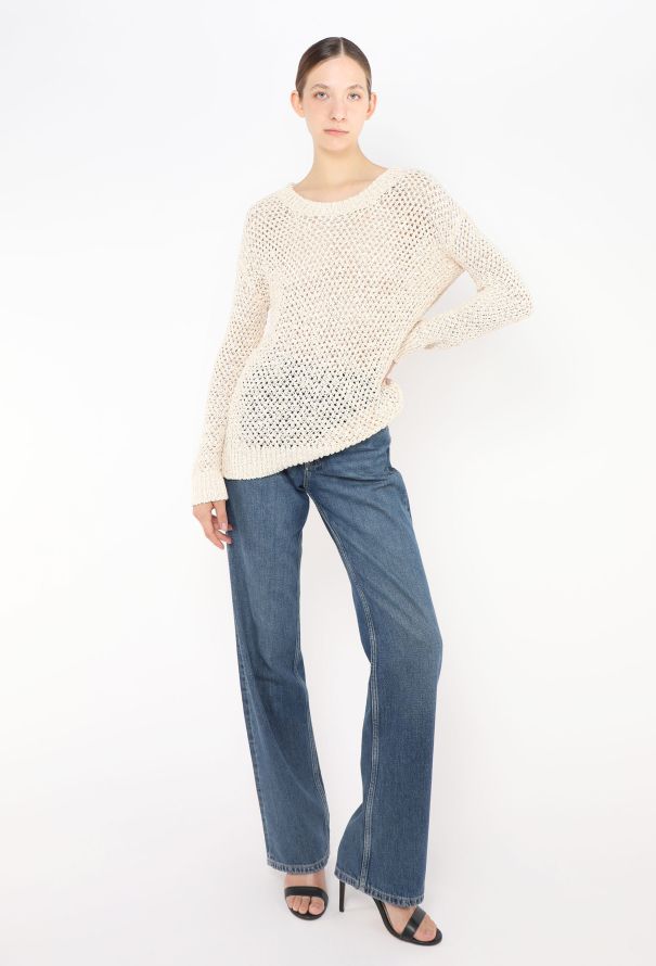 The Row Crochet Open-Knit Sweater - 3 The Row Crochet Open-Knit Sweater - 3