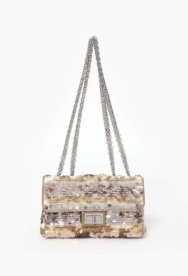 Chanel Sequined Small 2.55 Flap Bag - 1