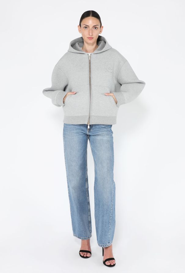 Miu Miu Padded Zip-Up Hoodie, F/W 2023 - 1