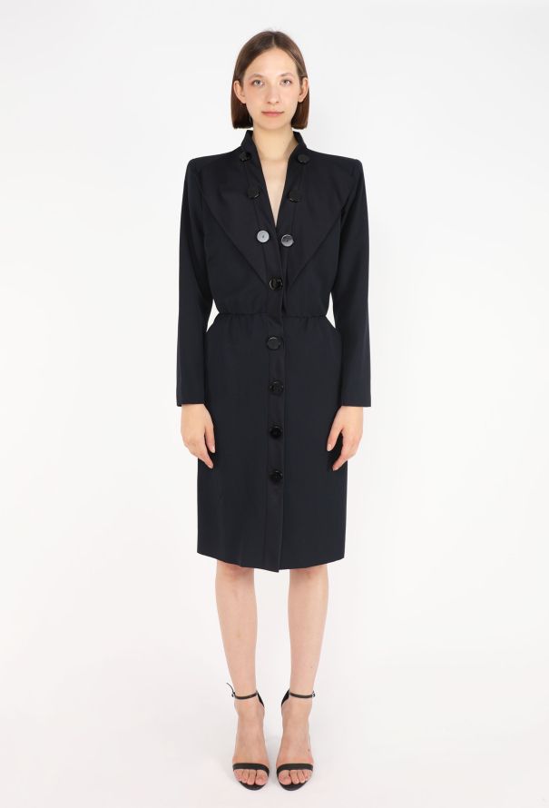 Saint Laurent Smoking Tuxedo Dress, F/W 1988 - 1