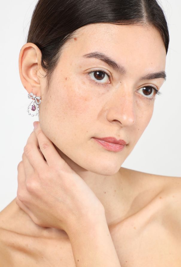 Mellerio 18k Gold, Diamond & Sapphire Marie Antoinette Earring - 3 Mellerio 18k Gold, Diamond & Sapphire Marie Antoinette Earring - 3