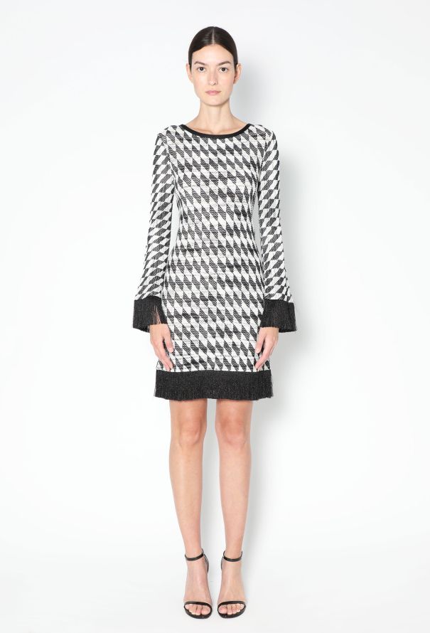 Missoni Iridescent Fringe Crochet Dress - 4